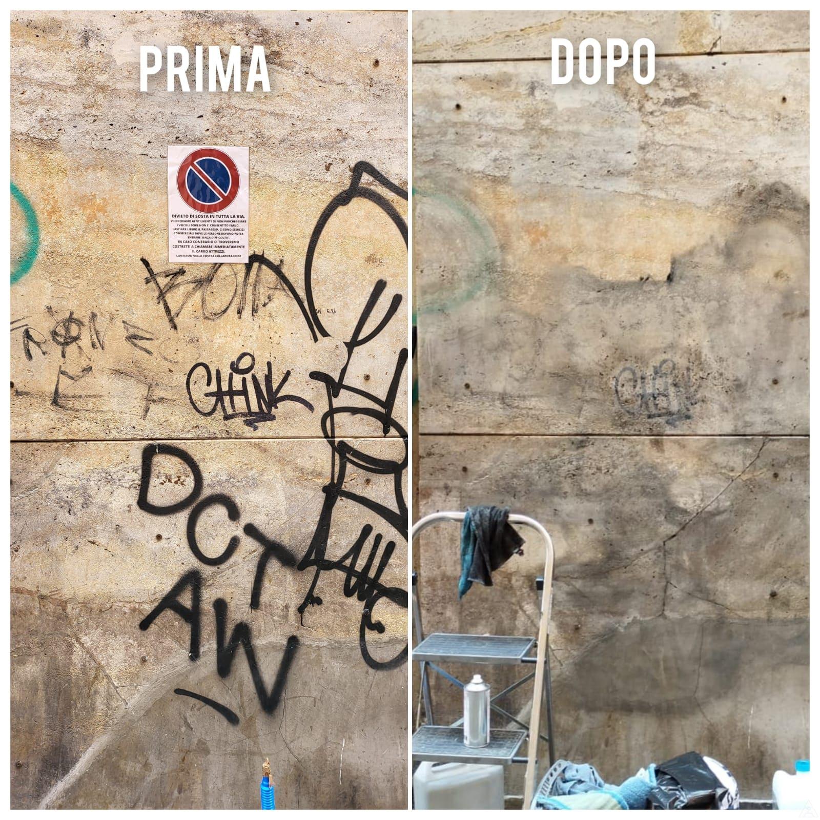 Rimozione e pulizia graffiti a Bologna